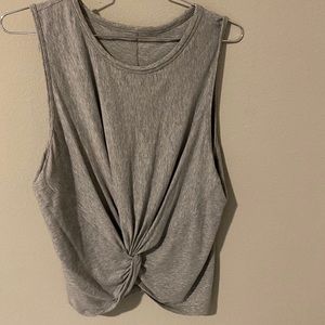 Lululemon front tie tank top